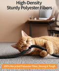 No Fuss Chew Proof Wire Loom, 10 Foot Expandable Cable Sleeve Protector with sturdy polyester fibers, designed for pet safety.