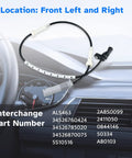 Premium Front Abs Wheel Speed Sensor With Badass Durability For Rwd Bmw 1 Series And 3 Series. Front left and right location.