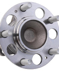 Front view of Rear Wheel Bearing And Hub Assembly Set Dual Rear Hubs For 2019 2020 Hyundai Elantra GT N Line, 2019 2021 Veloster