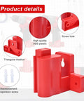 2 In 1 Wall Mount Tool And Battery Holder For Milwaukee M12 12V With Plastic Hanger Easy Access Storage For Drill Batteries And Cords Shop Ready Organizer For Shelves Work Vans And Toolboxes, featuring high-quality ABS plastic construction