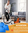 3 Pack Cloth Vacuum Filter Bags For 2.5 Gallon Wet Dry Vac Models AA256 AA255 AA255W AA155 being used in a living room