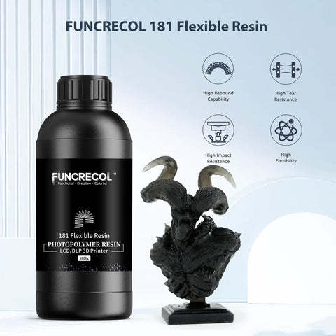 Tough As Nails 3D Printer Resin Boasts Badass Flexibility And Tear Proof Strength For Msla Dlp Lcd Machines Using 405Nm Uv Cure Tech In Black 1000G Can Silicone Feel Liquid Bends Smoothly Without Cracking For Heavy Duty Prototypes