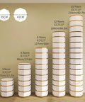 Slick Rotating Corner Shoe Rack, Metal Lazy Susan Storage Tower height and size comparison of 3 to 15 floors.