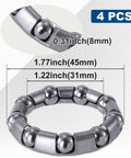 4 Pack One Quarter Inch Ball Bearings For Bike Crank Stainless Steel Bottom Bracket Retainer Replacement For Mountain Bikes