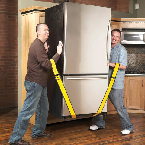 Badass Forearm Moving Straps That Take The Heavy Load Off You And Make Hauling Couches Mattresses And Large Appliances Dead Simple While Keeping Your Flooring Completely Scratch Free During Every Big House Move