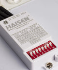 Close-up of Haisen lighting control switch for Next-Level Color Temperature Selectable LED Flush Mount Ceiling Light with Motion Sensor.