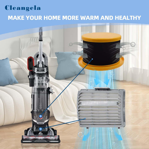 Replacement Filter For Hoover MaxLife Elite Upright Vacuums UH75150 UH75110 UH75100 UH75240 UH75140 with filters displayed