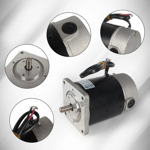 ZYT83-10S Brushed Lathe Motor 120W 110V 2500RPM M10 Shaft Spindle For Metal Lathe Machine Replacement Part Accessories