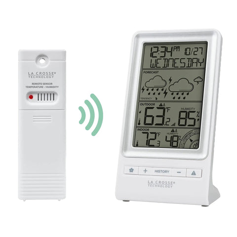 All In One Wireless Weather Station With Indoor And Outdoor Temperature And Humidity Min And Max Records With Timestamps
