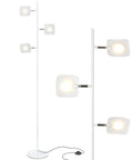 Tree Floor Lamp For Living Rooms And Offices, Dimmable LED Spotlight Tall Lamp With Adjustable Panels