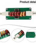 Low Pass Filter for 20m 30m 40m Bands 7MHz 10MHz 14MHz With Crystal Clear Signal Purity, metal RF module, top view