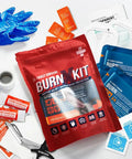 Burn Kit With Sterile Waterproof Wound Dressings, Hydrogel Foam Burn Dressings, Burn Gel, Nonstick Pads, Gauze, Shears, 30 Pack
