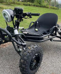 All Terrain 48V Electric Go Kart For Adults And Kids With 1500W Motor Delivers 12 To 31 MPH In Three Speed Modes
