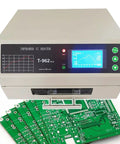 Drawer Type Reflow Oven With Hot Air Circulation And Infrared Heater Rework Station T962V20 110V with PCB boards