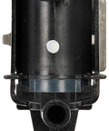 Vapor Canister Purge Valve Replacement Direct Fit EVAP Purge Solenoid Premium Materials Built Tough For Long Life No Fuss Install Keeps Emissions System Steady And Efficient Ideal For Most Cars., black plastic Toyota purge valve with electrical connector and two hose ports