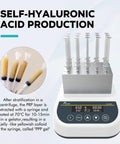 Gel Heating And Cooling Machine With 15 Wells For 1 ml Syringes in lab setting for PRP gel preparation