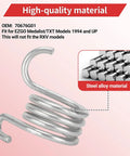 4 Piece Brake Return Springs Torsion Replacement For Medalist TXT 1994 And Up Golf Cart Accessories showing steel alloy material