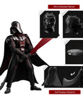 Darth Vader The Empire Strikes Back Model Kit Officially Licensed 6.06-Inch Poseable Figure with Ultra-Detailed Helmet and Soft Rubber Cape