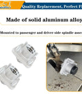 Front Wheel Hub Assembly Replacement Kit 2 Pack For Club Car DS Precedent Onward Tempo Gas And Electric 2003.5 Up with installed view