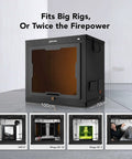 Foldable Large 3D Printer Enclosure Tent With Aluminum Insulation And Viewing Window, Dust Proof And Odor Control Studio, 100x70x90cm
