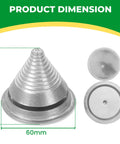 Two Pack Metal Blade Balancers For Lawn Mower After Sharpening Universal Design with dimensions 60mm by 50mm