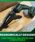 Your Go-To 18V MultiVolt Cordless Drywall Screw Gun Kit With Collated Magazine on wooden surface, ergonomic design.