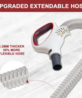 Replacement Hose Handle For Shark Rotator Lift Away Upright Vacuums Pro Series Works With NV500 NV501. Close-up of extendable hose.