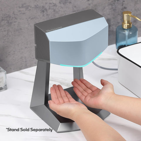 Hands being dried under a Lightning Fast Hand Dryer For Home And Commercial Bathrooms, Touchless Operation, Energy Saver Mode model.