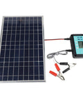 High Efficiency 100W Solar Panel Kit With Anti Corrosive Aluminum Frame And IP67 Weatherproof Junction Box Built For RVs