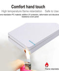 Hand testing flame retardant 3 Way Wireless Light Switch Kit With Dual Remotes And Receiver, flame resistance demonstrated