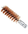 Five Pack Phosphor Bronze Bore Brushes For Pistols And Shotguns With Fifty Patches Multi Caliber Cleaning Kit brush close-up