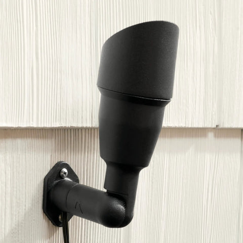 Accessory Mounting Bracket Two And A Half Inch Textured Black Tree Mounting Bracket For Lighting Fixtures Durable Black Finish With Multiple Finish Options For Architectural Lighting Projects