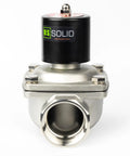 2 Inch Stainless Steel Solenoid Valve 110V AC Workhorse Normally Closed Electric Valve With Viton Seal for industrial applications