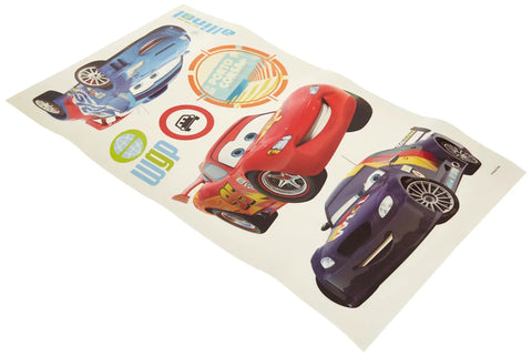 Disney Pixar Cars 2 Peel And Stick Wall Decals Vinyl For Smooth Surfaces Removable And Repositionable No Sticky Residue Easy To Apply