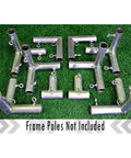 Outdoor Golf Frame Corner Kit For 10L By 10W By 10H Modular Frames Corner Pieces Only Poles Not Included