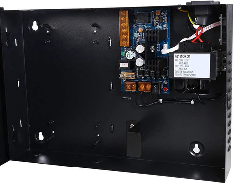 Four Door Security Access Control Panel With Power Supply And Backup Battery Link For Commercial Grade Use, TCP IP Networking, Wiegand 26 To 40 Bit Readers, Supports Up To 20,000 Users And 100,000 Event Logs, SQL And Access Database Ready