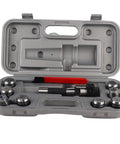 Rock Solid Er32 Collet Chuck Holder Set For Pro Milling Drilling And Boring Cnc Work in gray case with various collets.