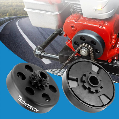 5/8 Inch Bore Clutch For Go Karts And Mini Bikes With 35 Chain And 11-Tooth Sprocket 3/8 Pitch Fits 2-6.5 HP Gas Engines And Predator 97cc