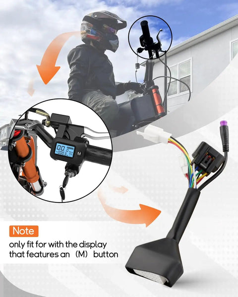 Plug And Play Ebike Controller Main Harness For Tuttio Soleil01 Electric Bicycle Wire Harness Assembly Compatible With M Button Display High Quality Wiring Kit For Easy Install And Reliable Performance