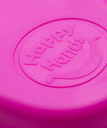 Pink plastic stopper with 'Happy Hands' logo, Anti Slam Door Finger Trap Stoppers For Kids 2 Pack Pink Easy Adhesive Install Durable