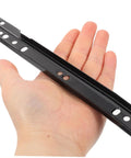 Heavy Duty Under Mount Drawer Slides For Dressers And Cabinets Made From Solid Cold Rolled Steel in a hand.