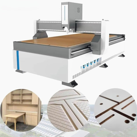 Beefy Heavy Duty Tank Grade CNC Wood Router 1325 4x8 For Engraving, Cutting And Milling MDF Woodworking Furniture Cabinet Plywood