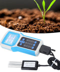 Handheld 240V Soil Tester NPK Nitrogen Phosphorus Potassium Detector For Soil Test Kits Accurate Readings Plug And Play