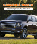 Jeep Wrangler JK/JKU 2007-2017 compatibility highlighted in product image for axle bearing kit.