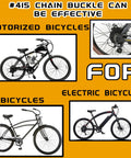 8 Pack 415H Chain Master Links For 49Cc To 80Cc 2 Stroke Engines used on motorized bicycles and bikes