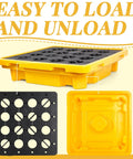 Shop Ready Heavy Duty Spill Containment Platform With Drain And Non Slip Large Plastic Tray, Leakproof And Detachable