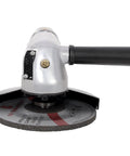 Badass 5 Inch Pneumatic Angle Grinder With 11000 Rpm Air Powered Cut Off Tool for metal grinding and polishing.