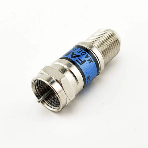 Six Decibel Coax Attenuator Pad Inline For Cable TV And RF Signals Kills The Buzz And Tames Excess Signal Strength For Clearer Reception