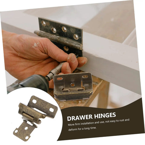 4 Pack Self Closing Cabinet Hinges With Brushed Metal Finish Soft Close Overlay For Frameless Kitchen Cabinets Durable Quiet Close Hardware For Easy Install.