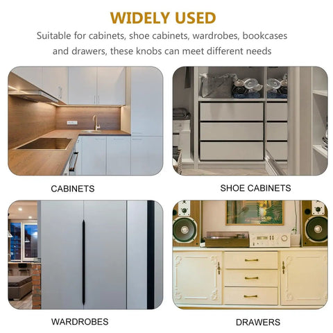 Image showing various furniture uses for Vintage Floral Cabinet Knobs 1.38 Inch Brass Retro Flower Drawer Pulls Handles Set Of 2